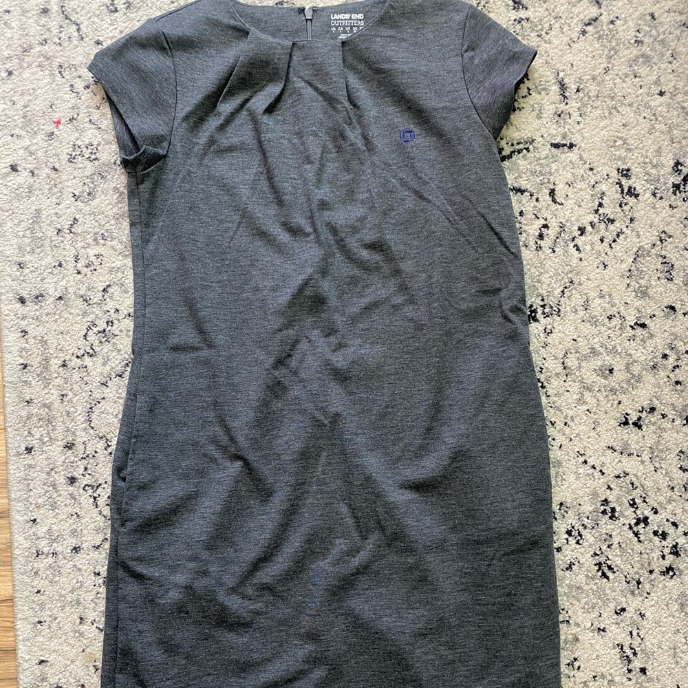 Chase bank grey dress